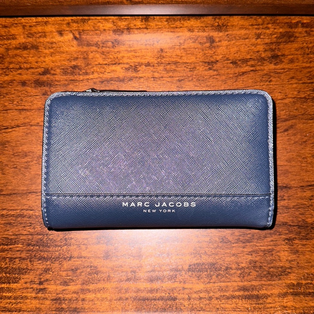 Navy Blue like new Marc Jacobs Wallet